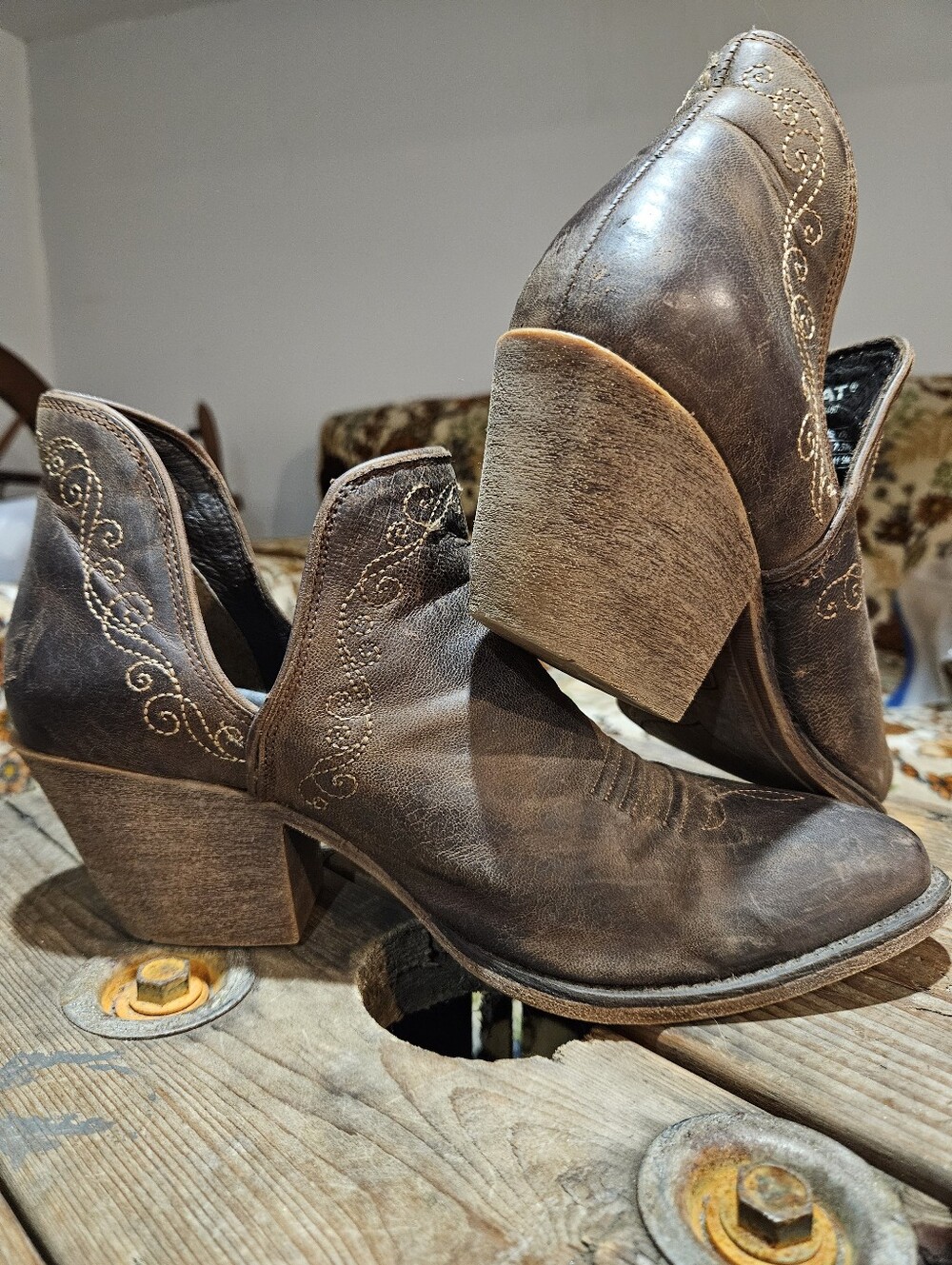 Ariat Dixon Ankle Boots 10 EUC